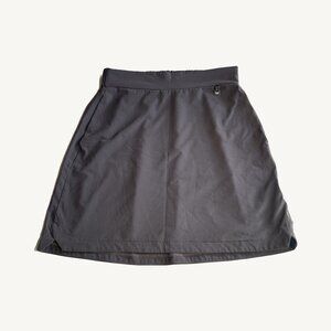 Helly Hansen Black Lightweight High Waisted Skirt Pockets Size Extra Small